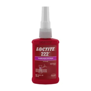 loctite 222 low strength threadlocker adhesive 50ml