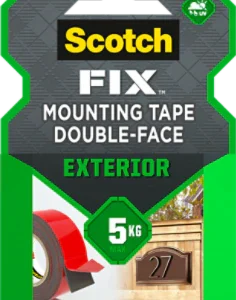 شريط تثبيت 3m سكوتش فيكس أسود 19 مم × 1.5 متر
