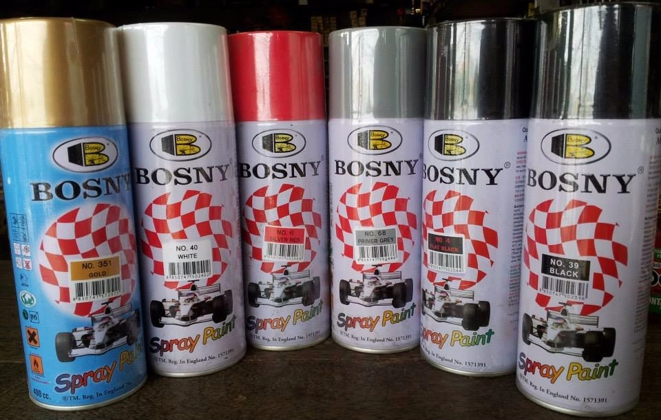 bosny spray paint