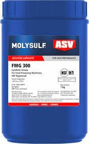 asv fmg 300 synthetic (pao) grease for food processing machinery upto +175°c 1kg