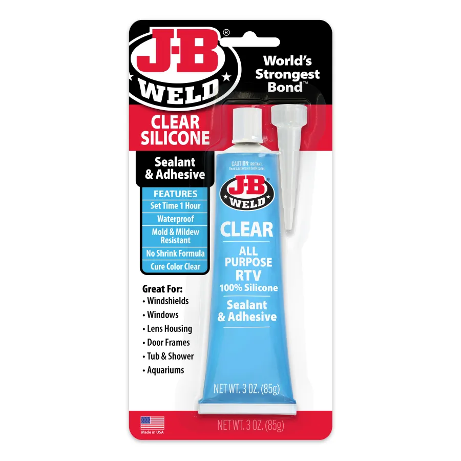 j b weld clear rtv (3 oz 85g)