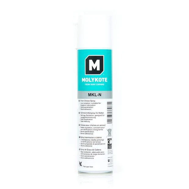 molykote mkl n chain grease spray 400ml