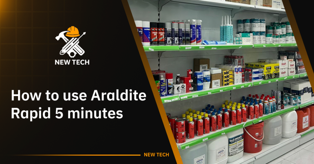 How to use Araldite Rapid 5 minutes How to use Araldite Rapid 5 minutes
